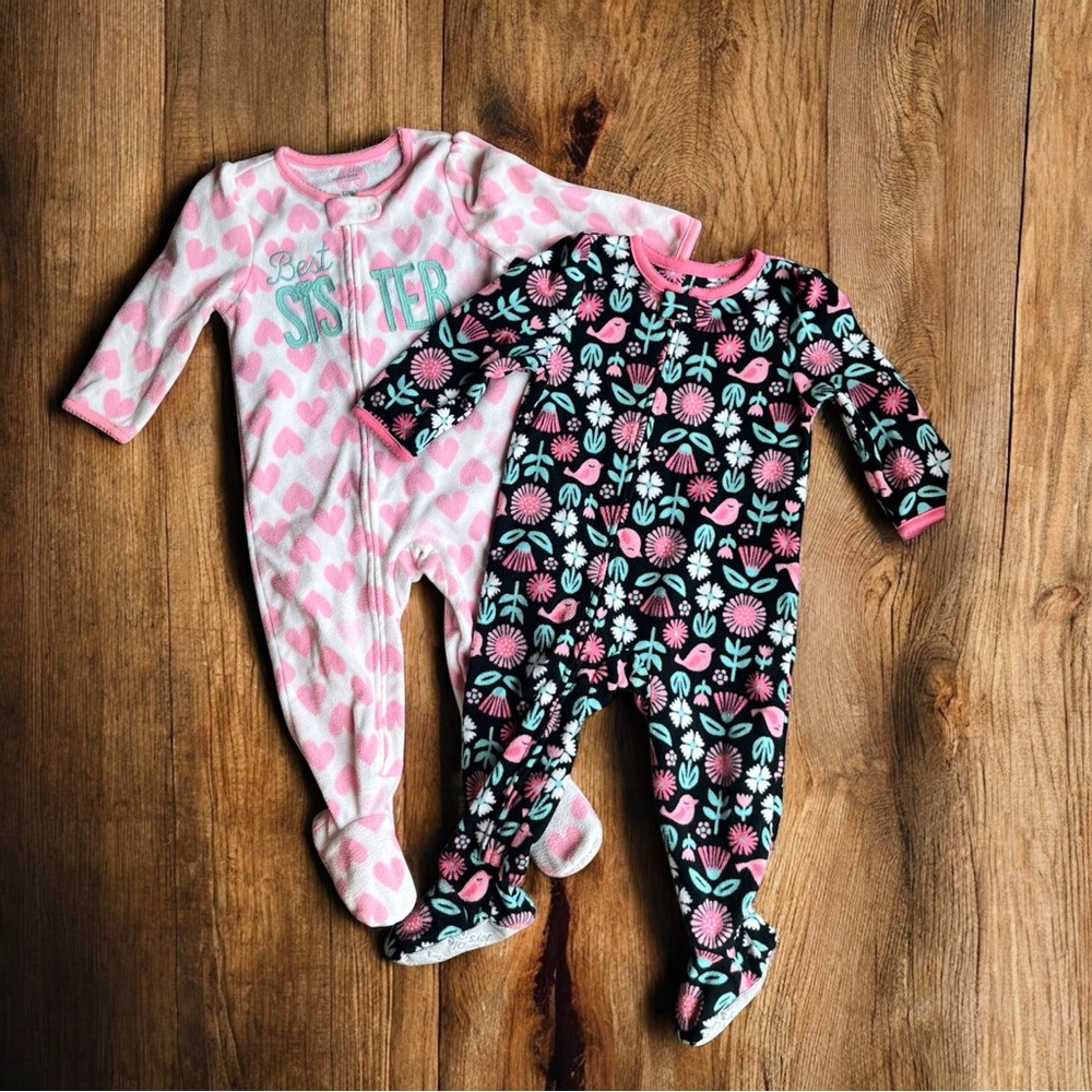Carter’s Footies One Piece Set of 2